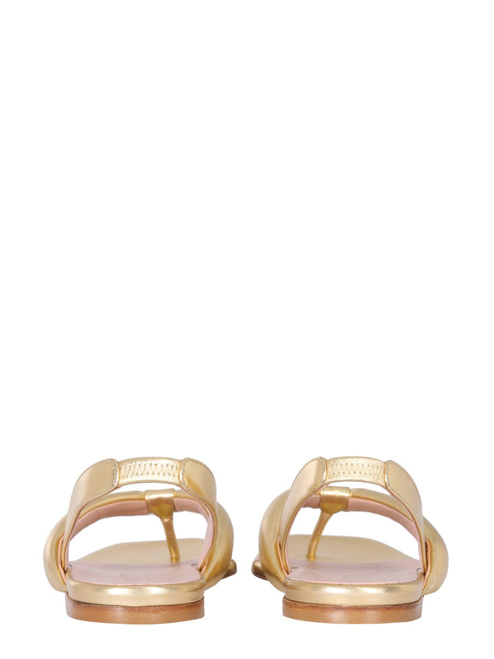 Gia Borghini Sandali - Oro | Wanan Luxury
