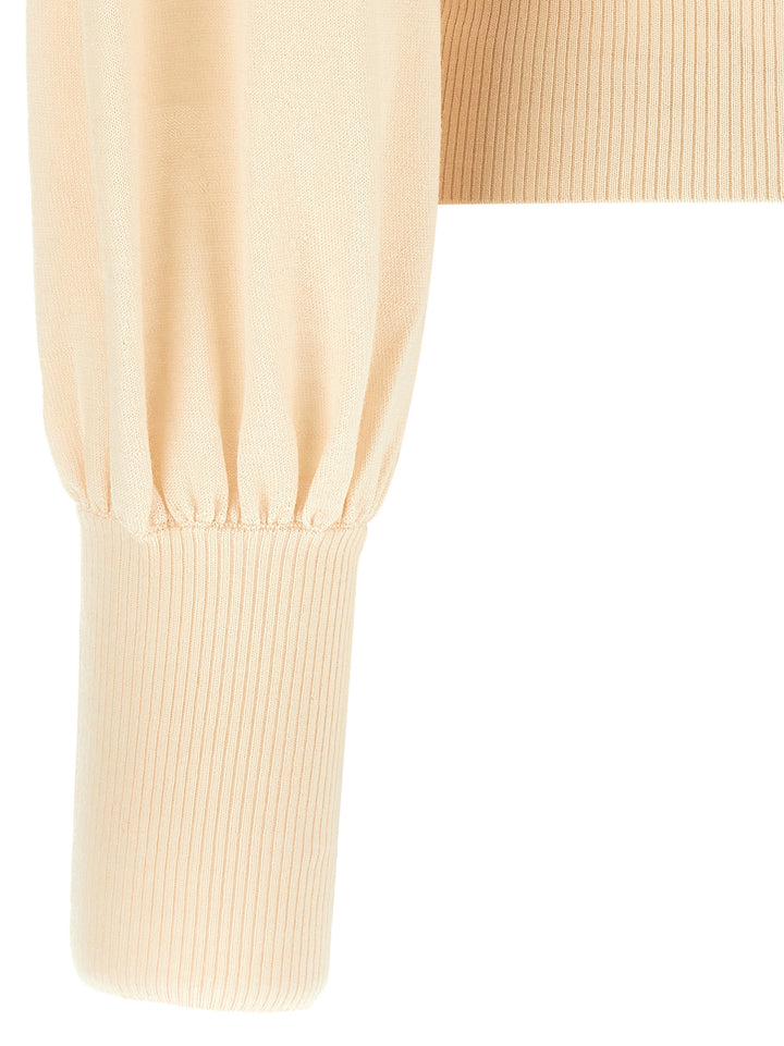 Zimmermann Pussybow Maglioni - Beige | 4342180c7d7a37dcaa2a66112594fa72b0cae06f