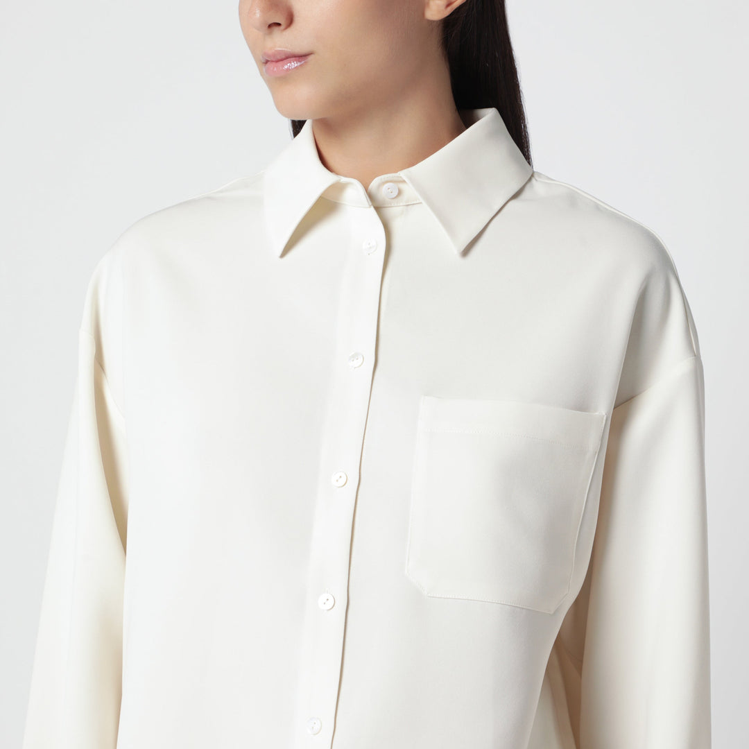 Almada Label Finn Cream Crepe Shirt