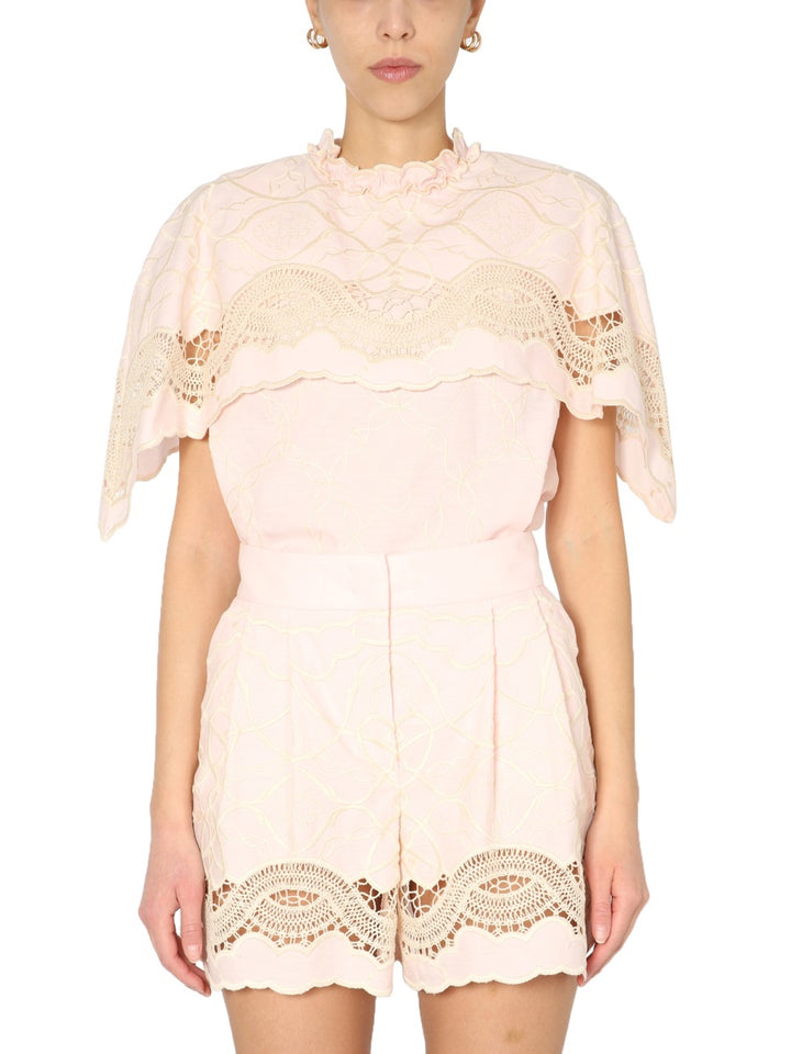 Alberta Ferretti Top - Rosa | Wanan Luxury
