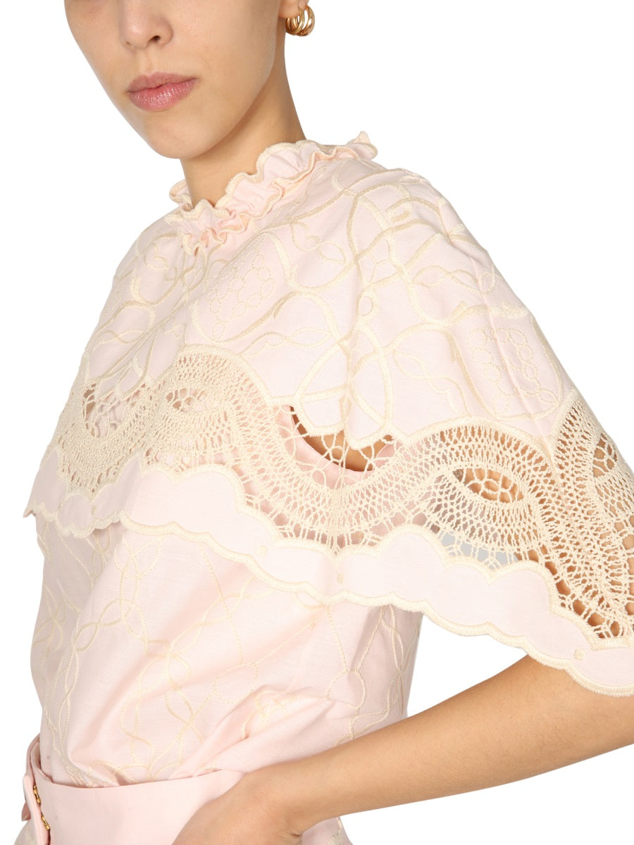 Alberta Ferretti Top - Rosa | Wanan Luxury