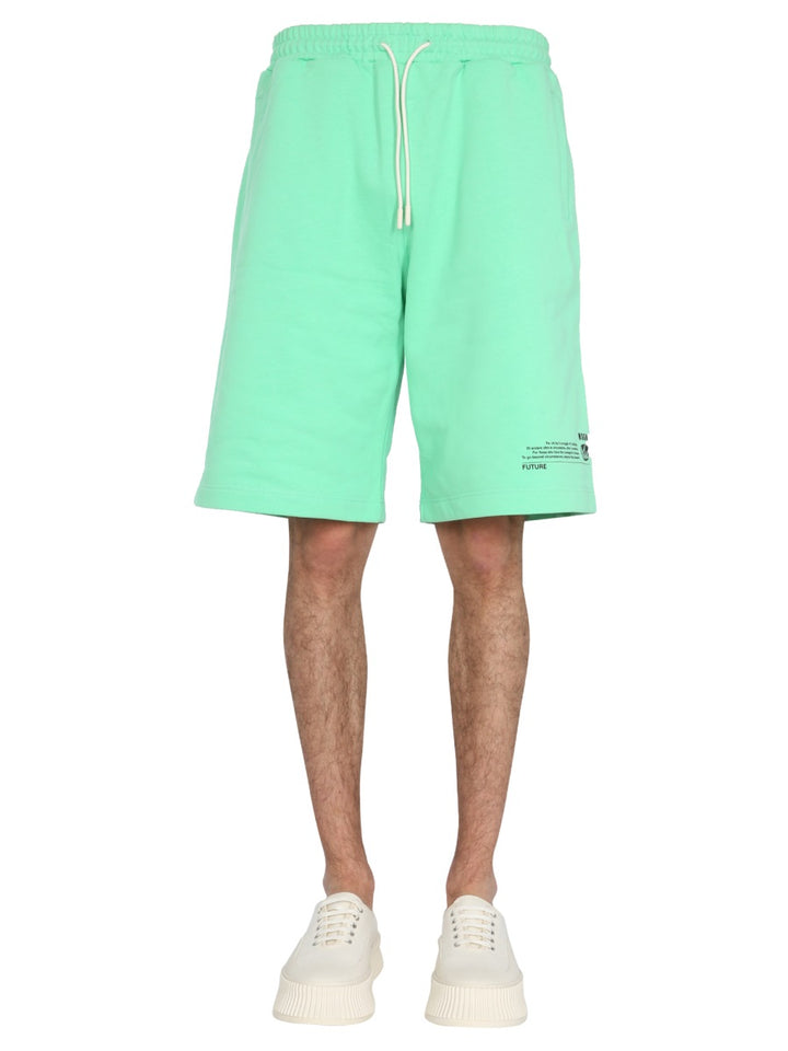 MSGM Shorts - Verde | Wanan Luxury