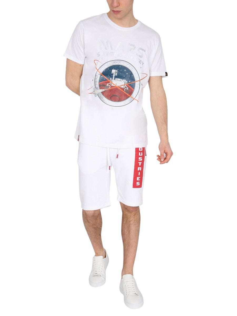 Alpha Industries T shirt - Bianco | Wanan Luxury