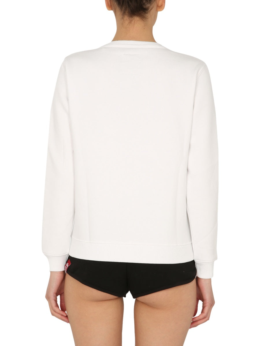 Alpha Industries Felpe - Bianco | Wanan Luxury