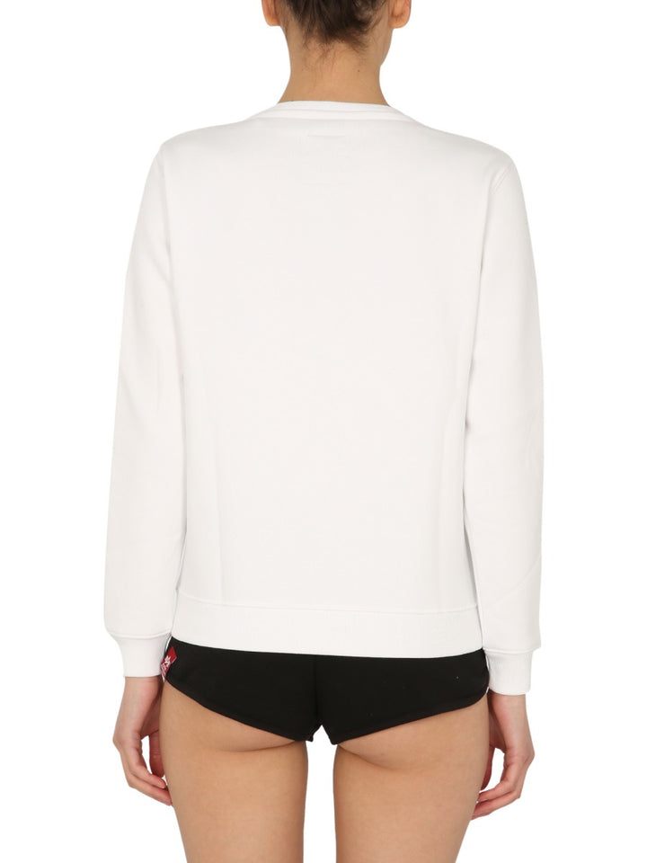 Alpha Industries Felpe - Bianco | Wanan Luxury