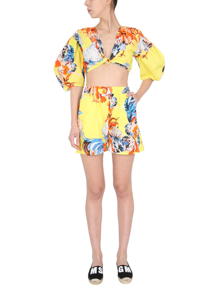 MSGM Shorts - Giallo | Wanan Luxury