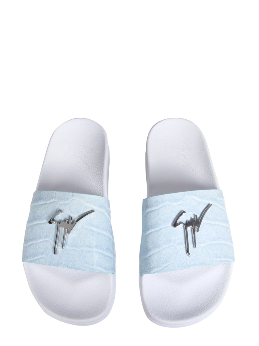 Giuseppe Zanotti Sandali - Bianco, Azzurro | Wanan Luxury