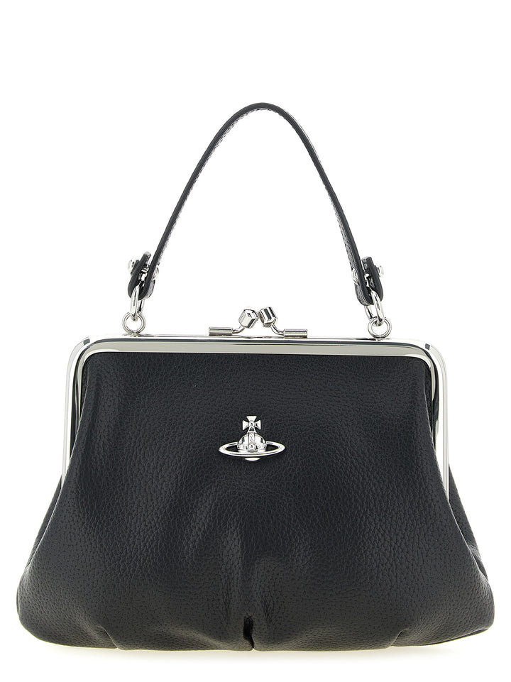 Vivienne Westwood Granny Frame Borse a Mano - Nero | f4e404e0baa00d7272324fb0a718cd03fbf8f98e
