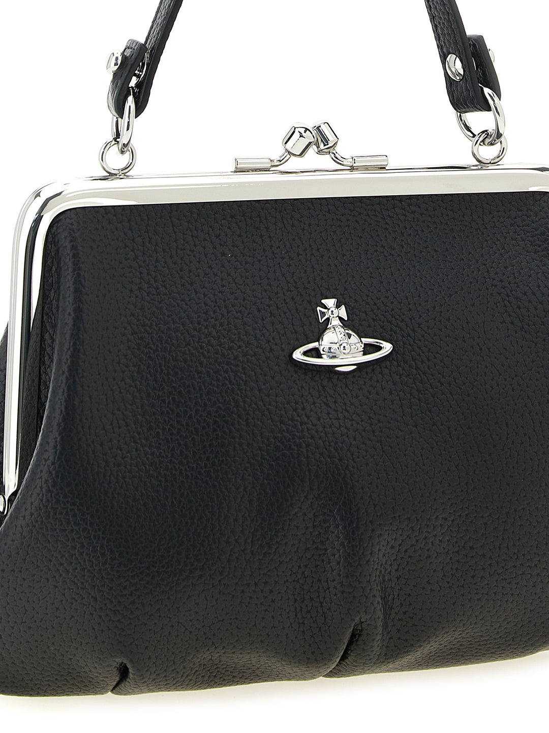 Vivienne Westwood Granny Frame Borse a Mano - Nero | 6a3cefd8efae98ff7b91446a41f8dda9c7438274