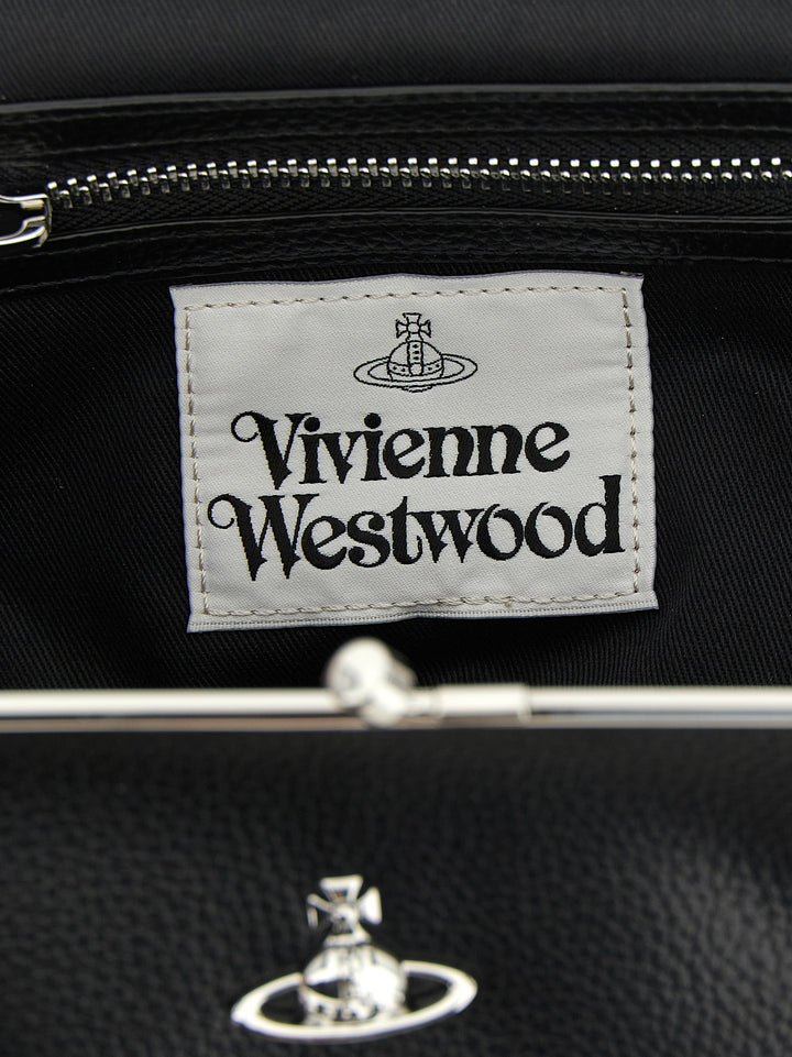 Vivienne Westwood Granny Frame Borse a Mano - Nero | 36da37f649b7f4132f07dd4b055a46c47ea4dc49