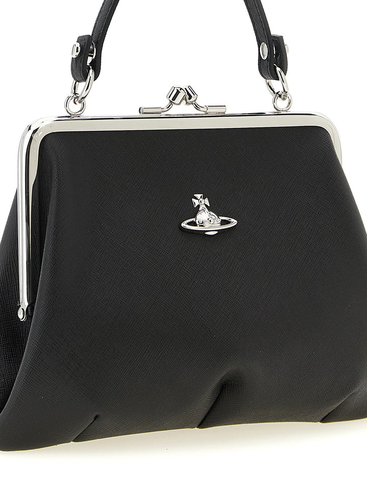 Vivienne Westwood Granny Frame Borse a Mano - Nero | 58563ee60b67a012dfd4b6680cb90f1f3858cbd8
