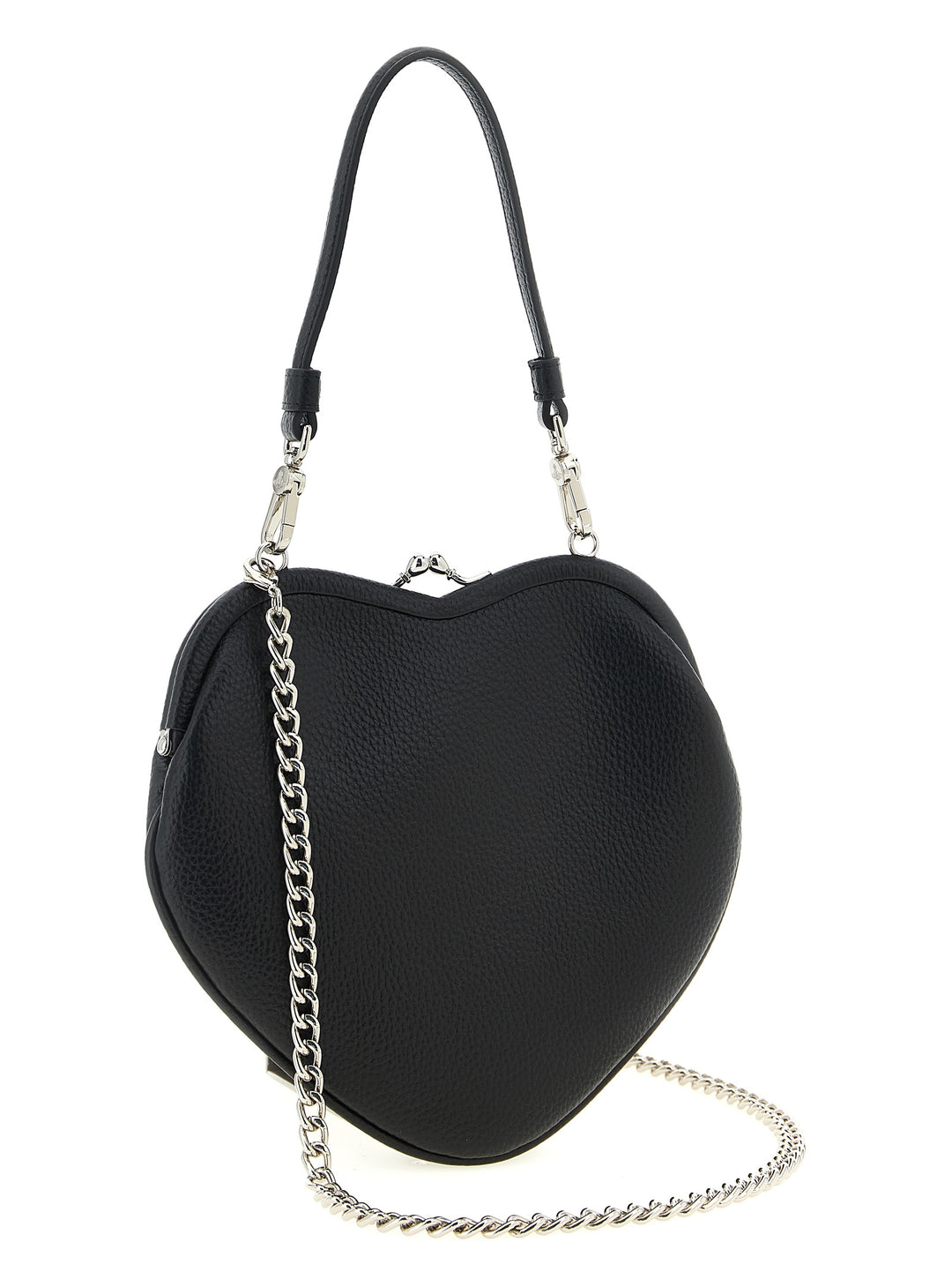 Vivienne Westwood Belle Heart Frame Borse a Mano - Nero | 78f619923e41d2f97ecd9d0a414f85c2facc23db