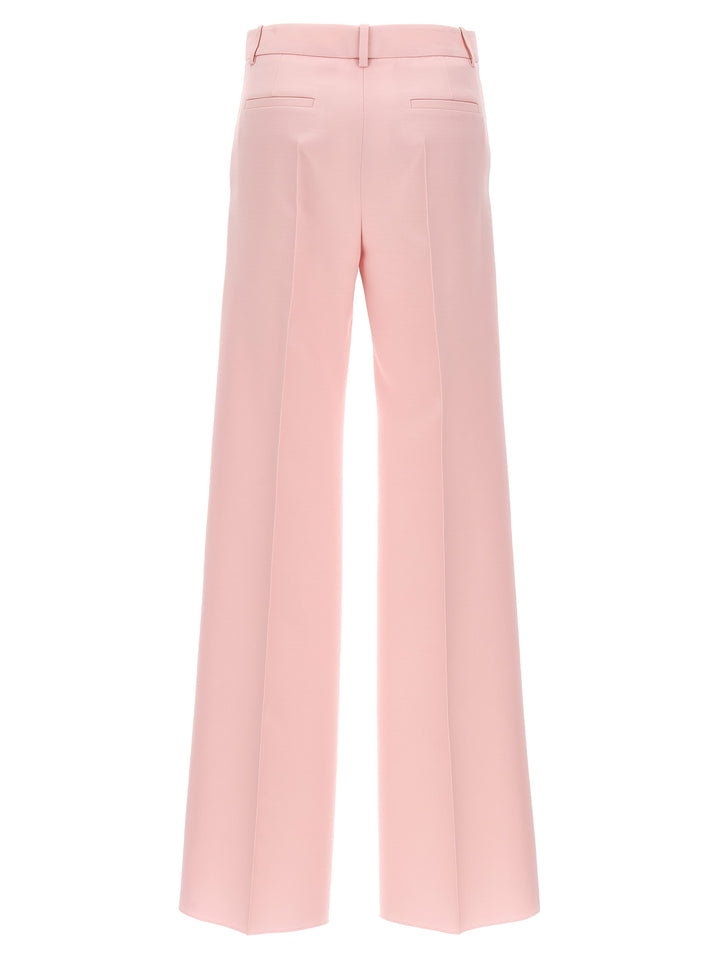 Crepe Couture Pantaloni Rosa