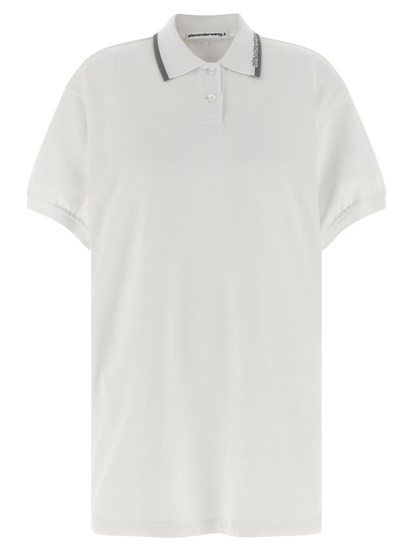 Intarsia Collar Dress Abiti Bianco