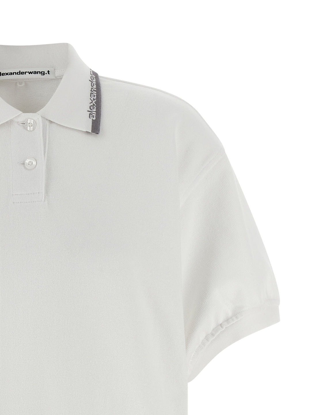 T By Alexander Wang Intarsia Collar Dress Gonne - Bianco | fbd6395e1469afaafe8bf2207095fe8ed6e2c568