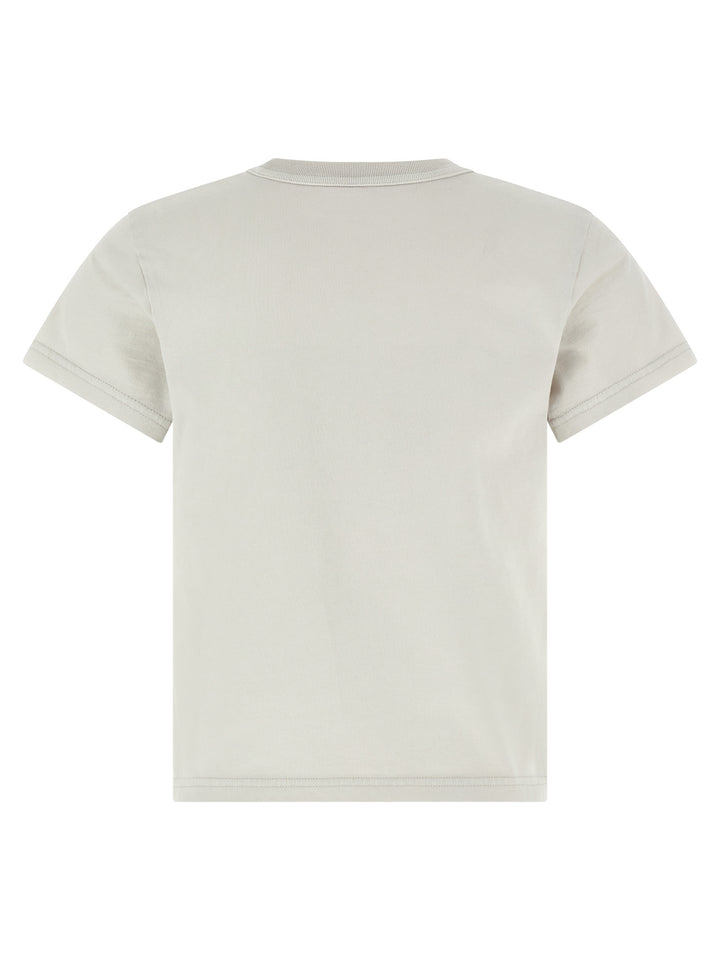 T By Alexander Wang Lived Logo T shirt - Bianco | 415500f0ee83675392735cd6922210259213988f