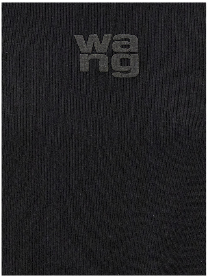 T By Alexander Wang Essential Terry Felpe - Nero | 4e137f9708a2e47047c8917b1db6bd9767396946