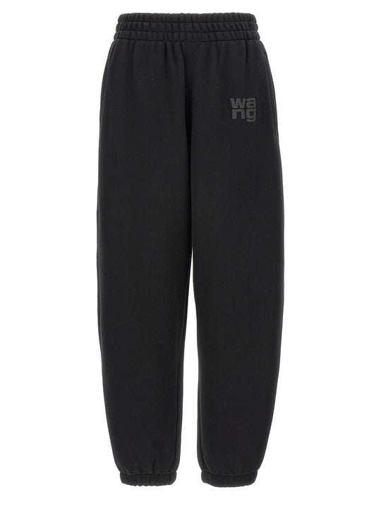 Essential Terry Pantaloni Nero