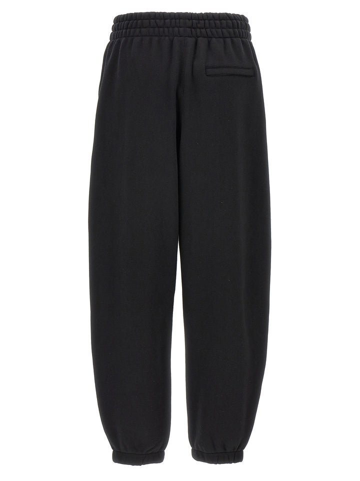 T By Alexander Wang Essential Terry Pantaloni - Nero | bc3e7a85533ce6a22510a3026cc04615ea86bd0d