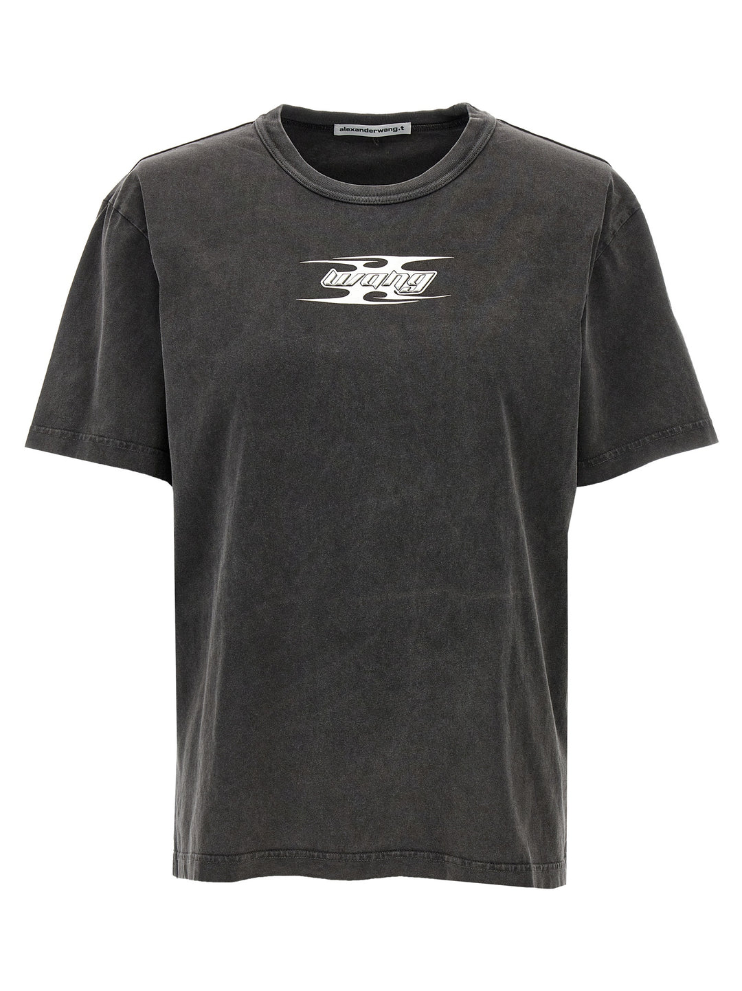 T By Alexander Wang Logo T shirt - Grigio | 8bf82f9e013ee19346c67d03faf63bb6539f79b8