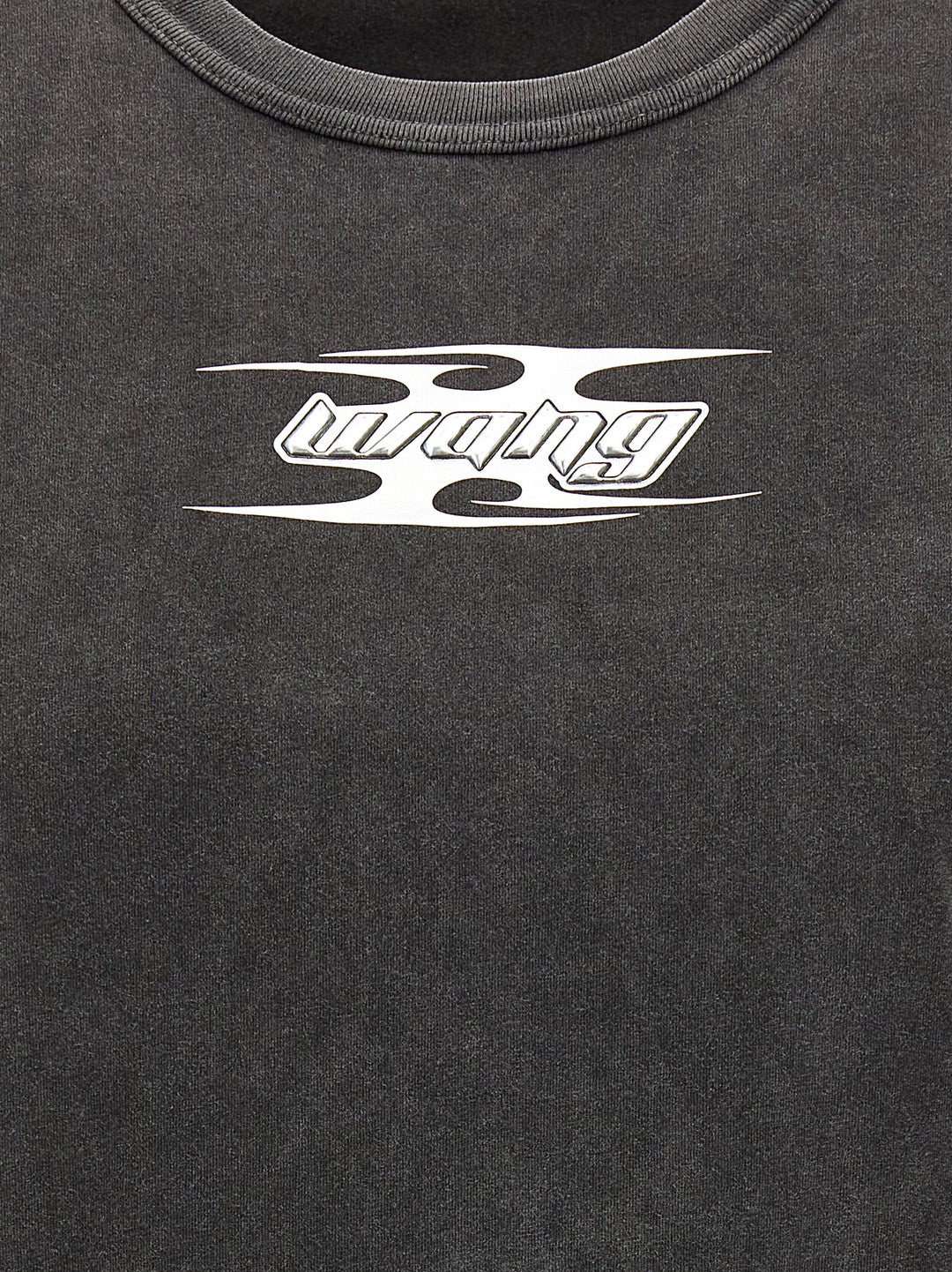 T By Alexander Wang Logo T shirt - Grigio | 15f404951b1bc7d3d0906e11c71c53cb074816c5