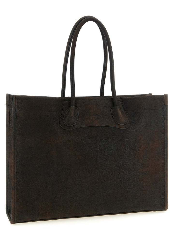 Vivienne Westwood Troy Tote - Marrone | f2932edcbe75ac8c3d3f9d2a9e82697af9960cac