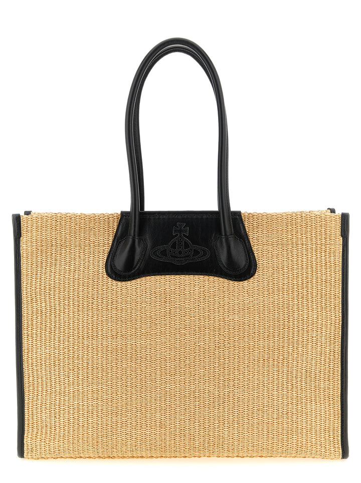 Vivienne Westwood Troy Tote - Beige | 32f5933a1eec577465576cbe5672c829e8c3d26b