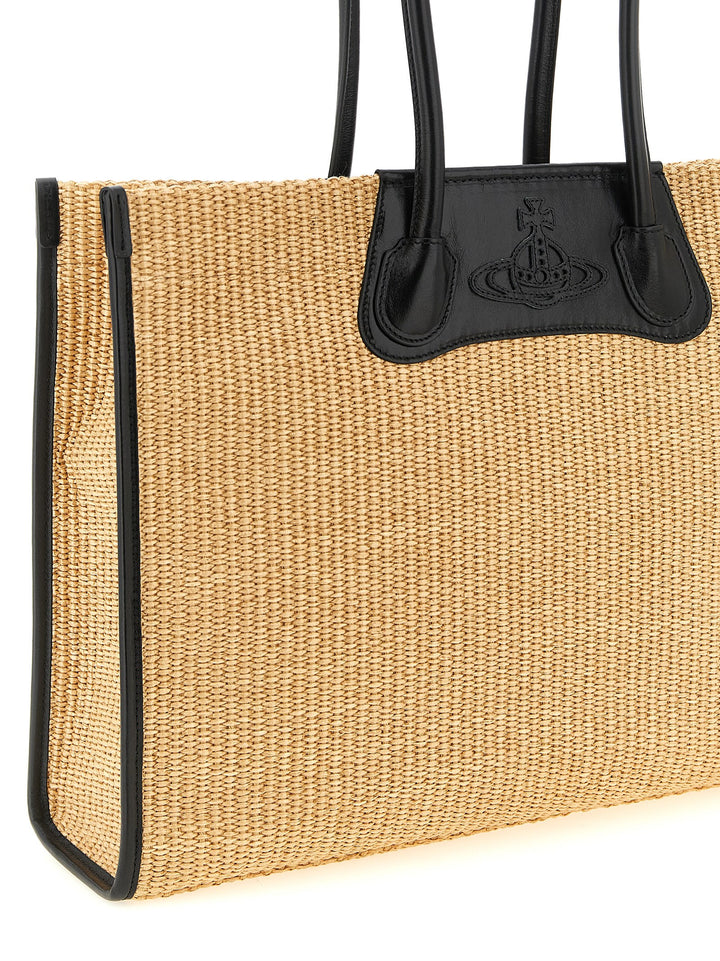 Vivienne Westwood Troy Tote - Beige | b90f37a88118b547c74044941dc231818859f65b