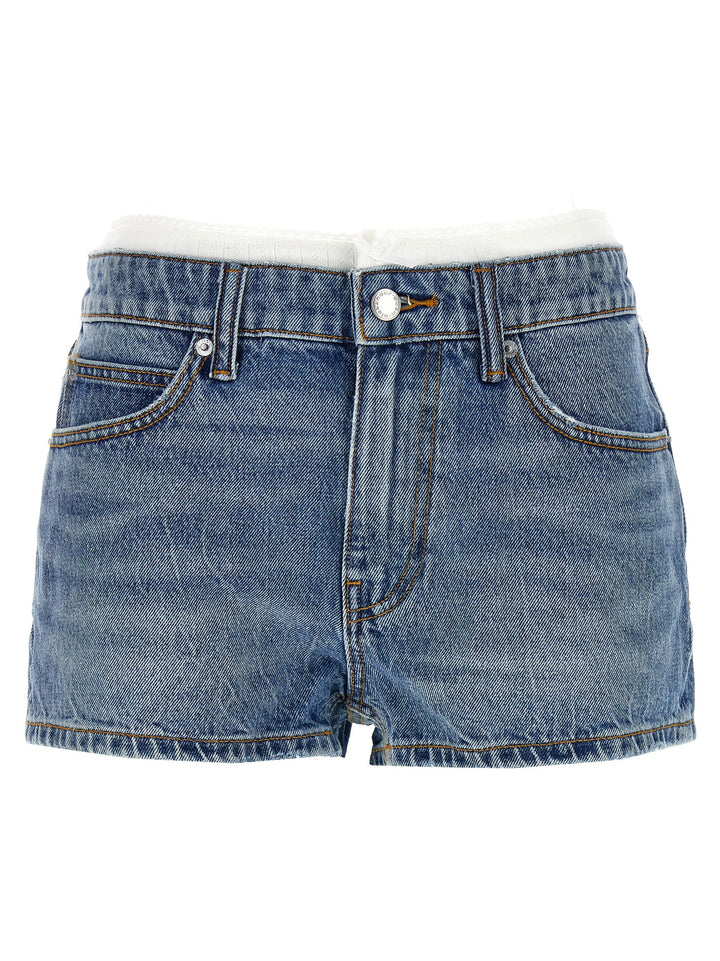 Denim X Alexander Wang Denim Shorts Bermuda e Short - Blu | 6c32b99fb26011549e121b735d0545a83b0c144b