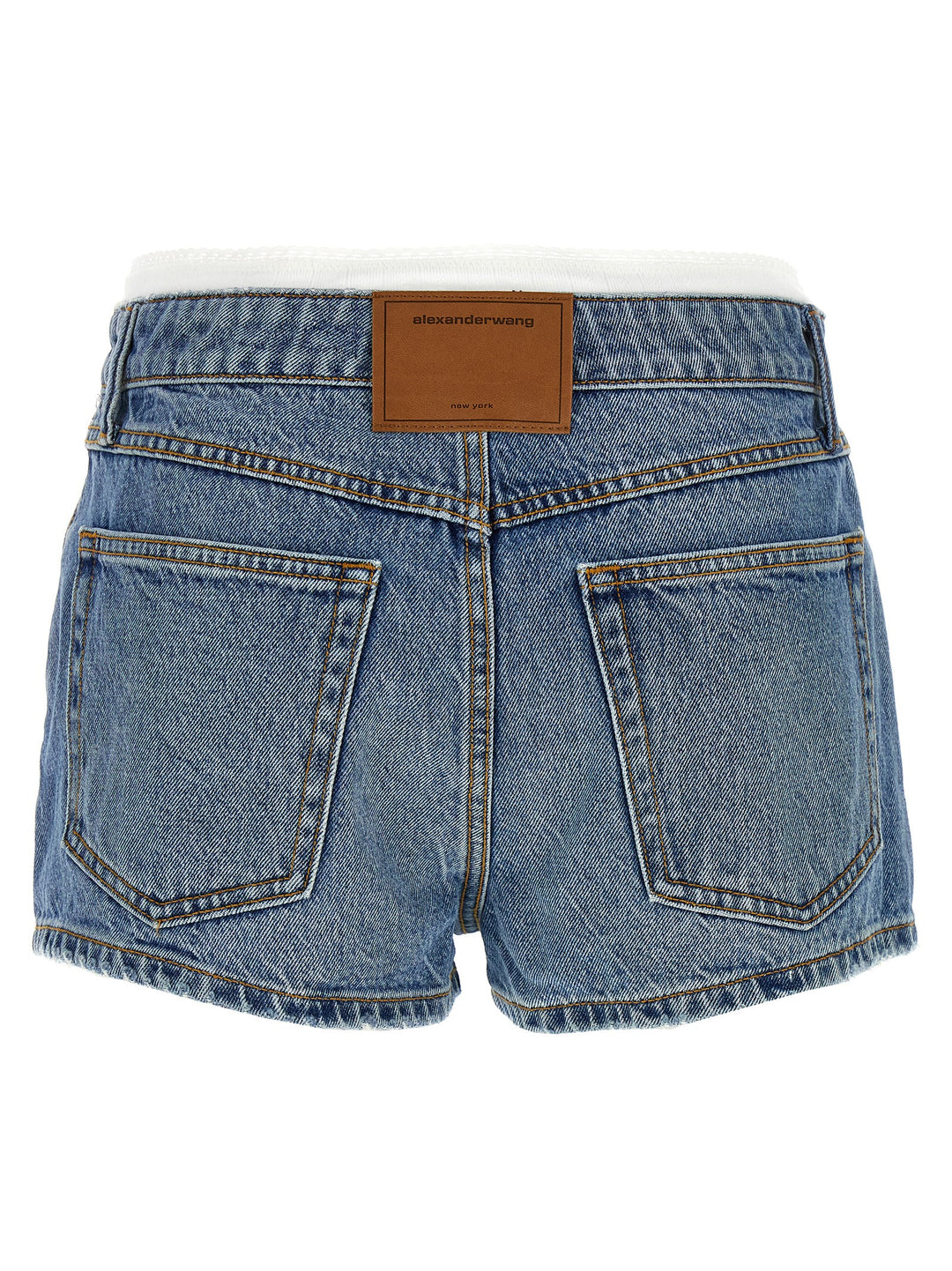 Denim X Alexander Wang Denim Shorts Bermuda e Short - Blu | 12a8c7f6130c035b0d3e2aed50f47d6b41d98692