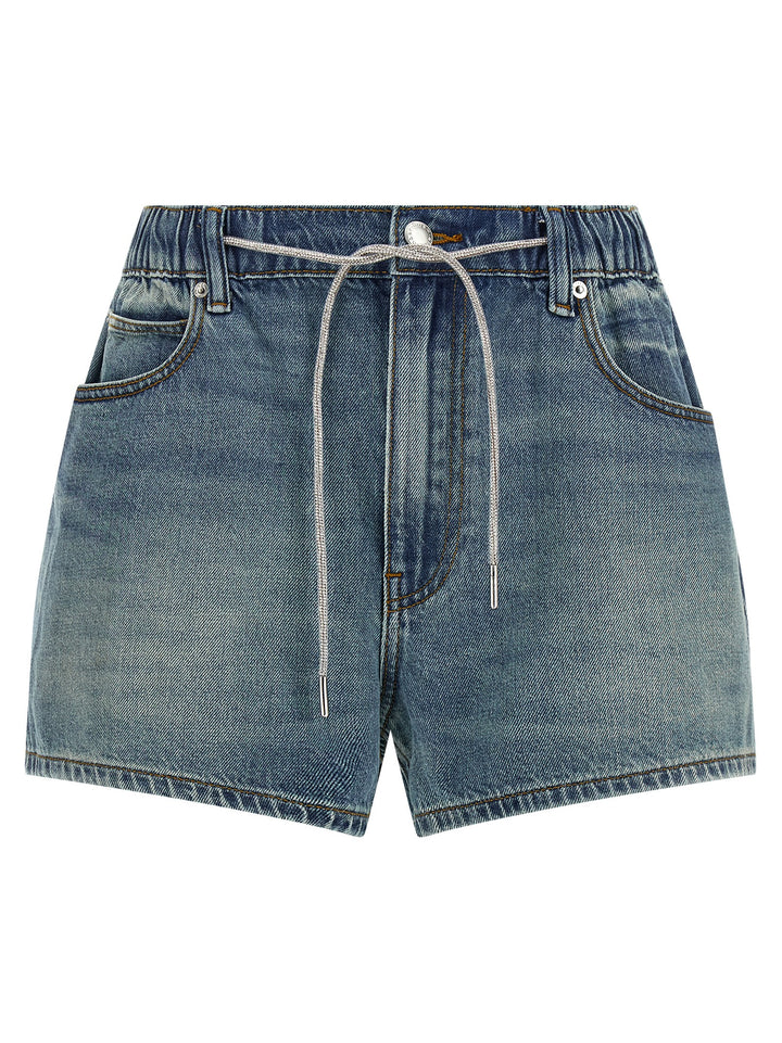 Alexander Wang Marathon Bermuda e Short - Blu | 89c61dcb8902648d6d7f8cafb82710d3ab4cc1f3