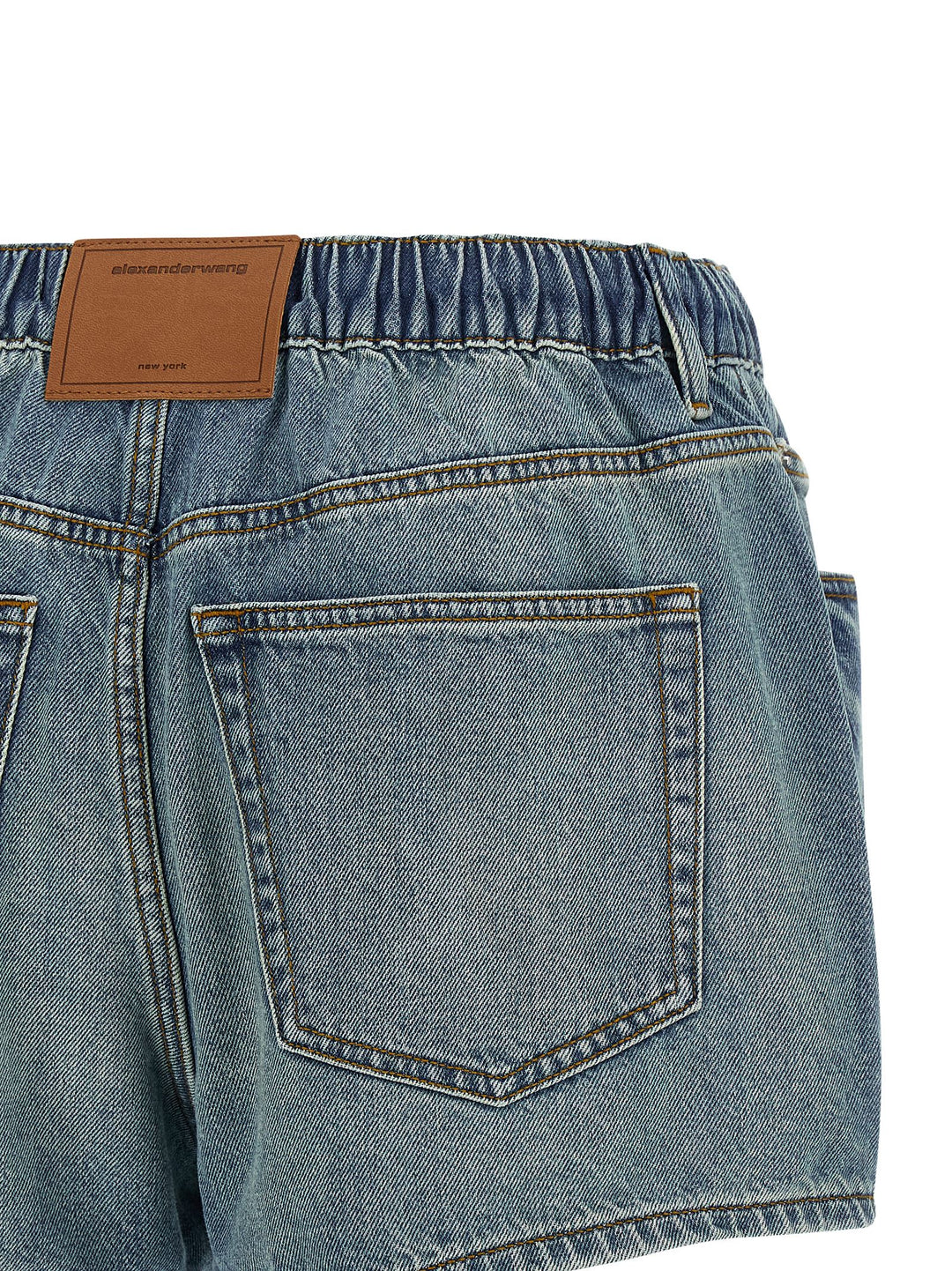 Alexander Wang Marathon Bermuda e Short - Blu | 59f44eadf70d3fad262837bf39af3f44c9dcd443