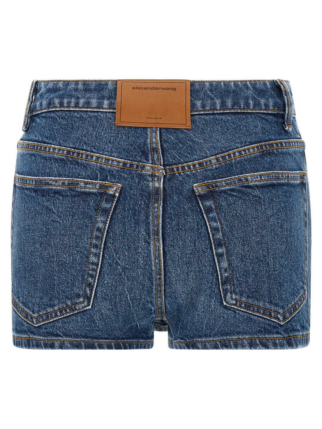 Denim X Alexander Wang Denim Skort Bermuda e Short - Blu | ac4d3adbf0679168a66a43bcc074ac933c0078b7