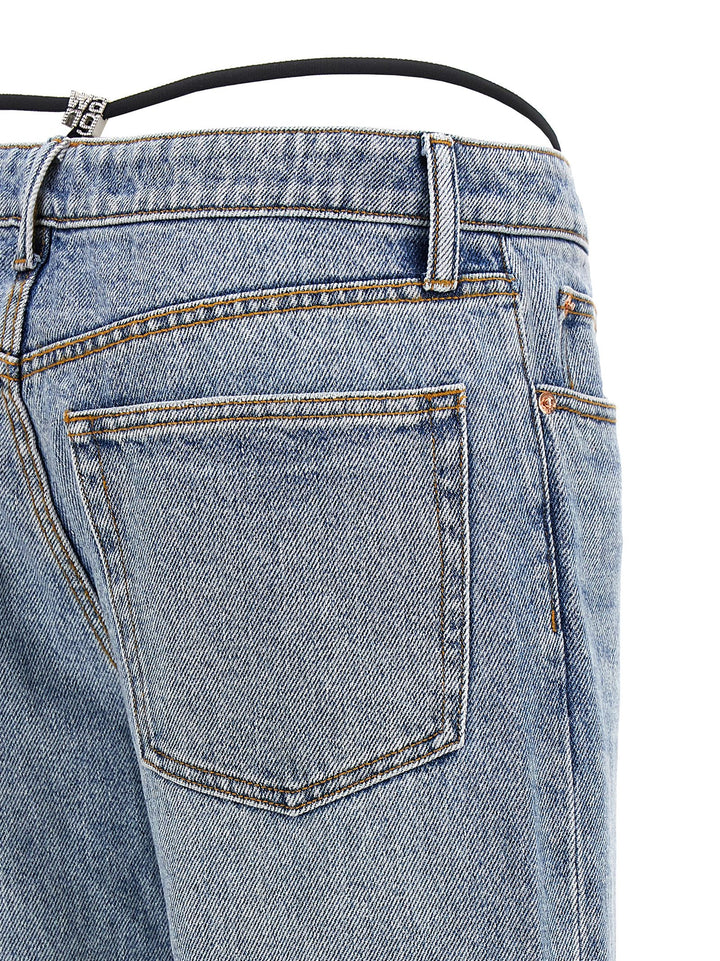 Denim X Alexander Wang Prestyle Diamante Charm Jeans - Celeste | 23d0516495bf651a65a50f7a5da14a99d48e34d6