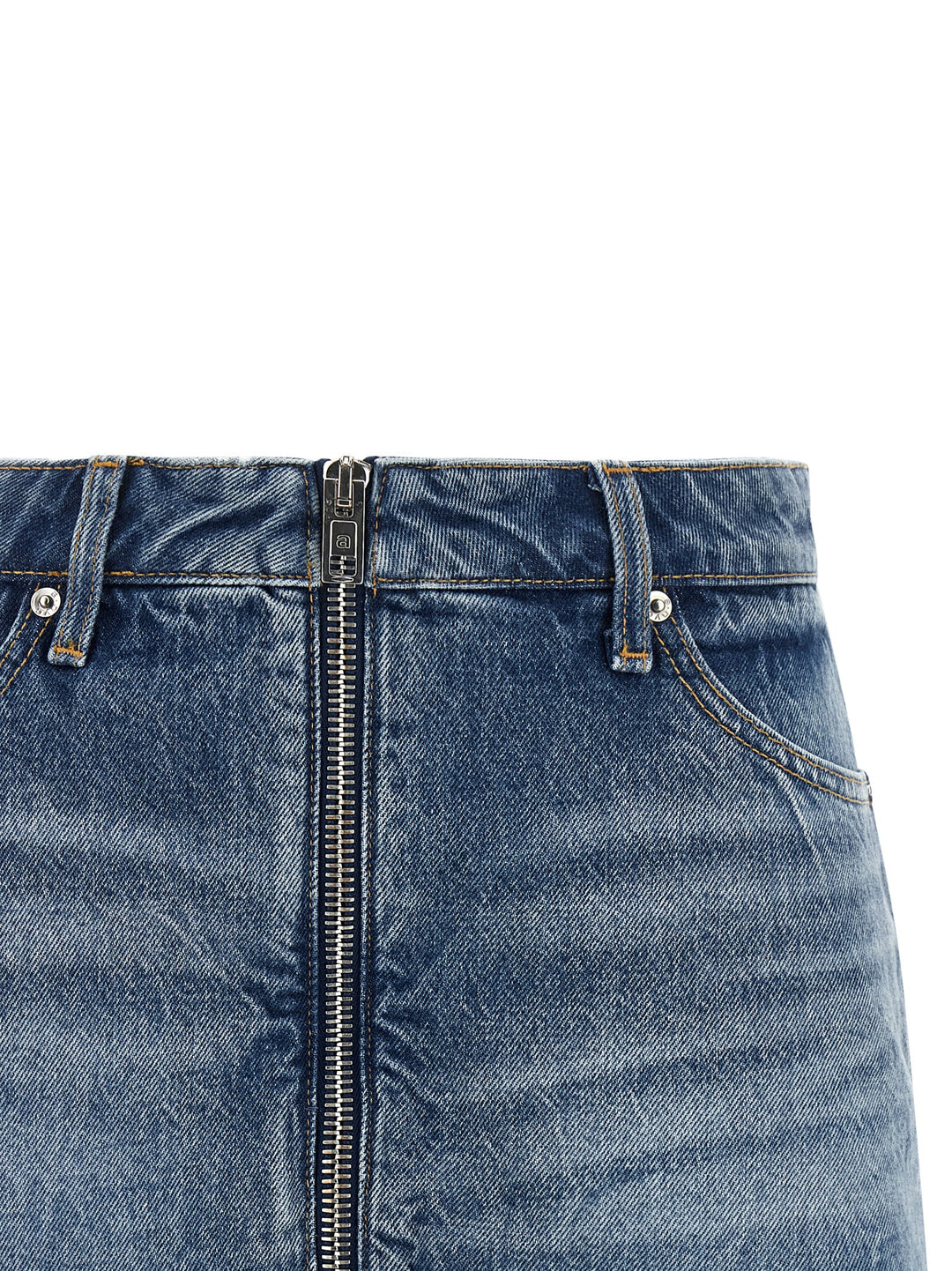 Alexander Wang Denim Skort Bermuda e Short - Celeste | 90a02c5350fe6194e9b44739b030c03daeffe6e4