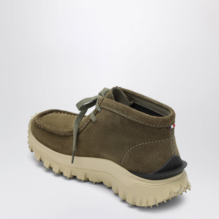 Moncler Trailgrip Wallabee Gtx Green Suede Boots