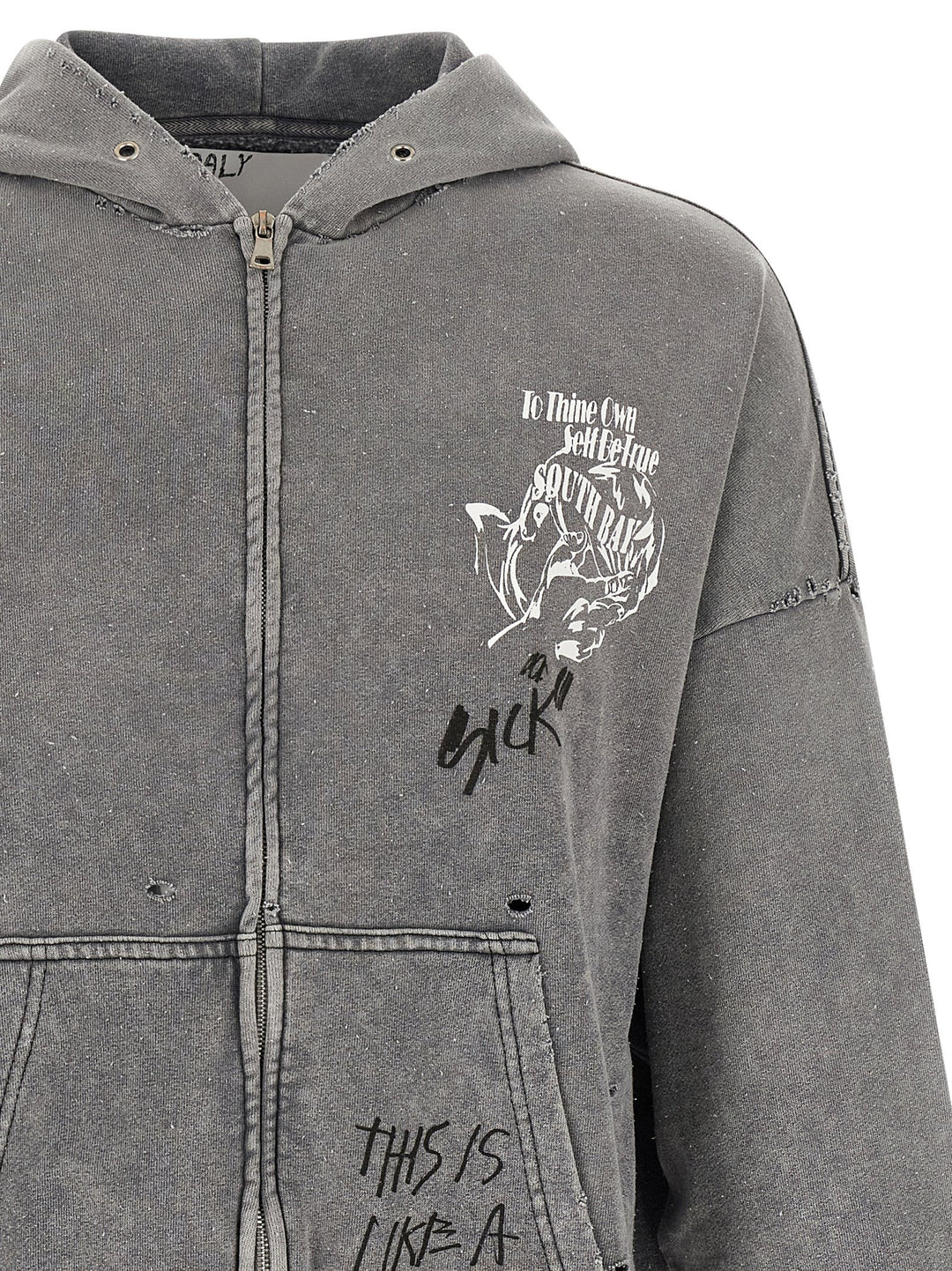 Paly Hollywood Carrying The Message Felpe - Grigio | e333786a6a0c2e8098882ca064c4a17e20da8aa6