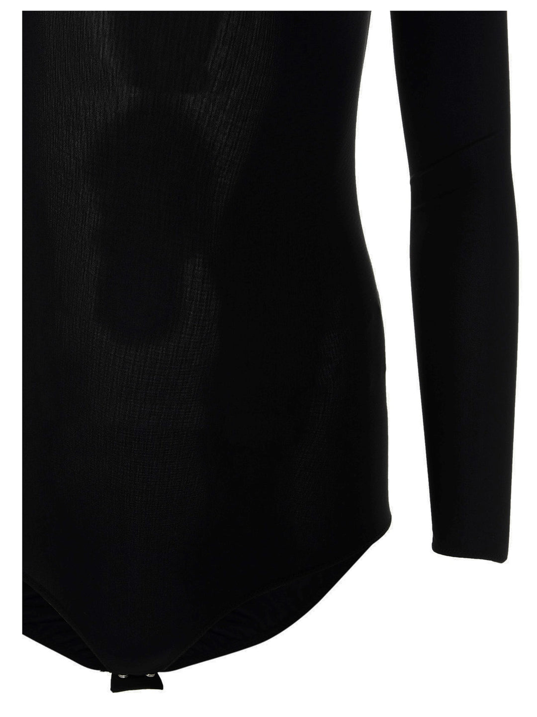 Maison Margiela Long Sleeves Crew Neck Bodysuit Top - Nero | c25792954bba1fab3545842e333b713bc03aa116