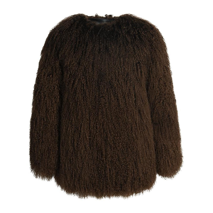 Cappotto Lovley Marrone in Mongolia