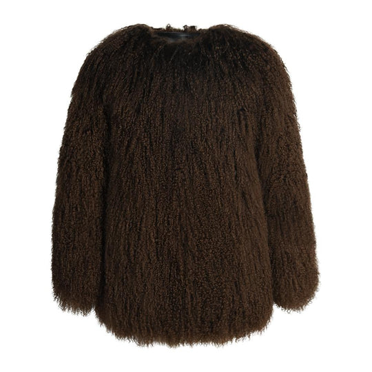 Cappotto Lovley Marrone in Mongolia