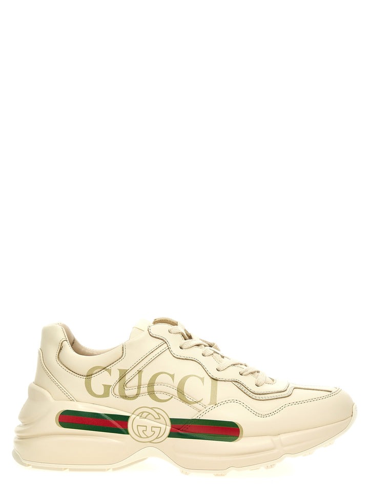 Gucci Rhyton Sneakers - Bianco | db8f1966bad1aa0dec7c89e50796fedde2110129