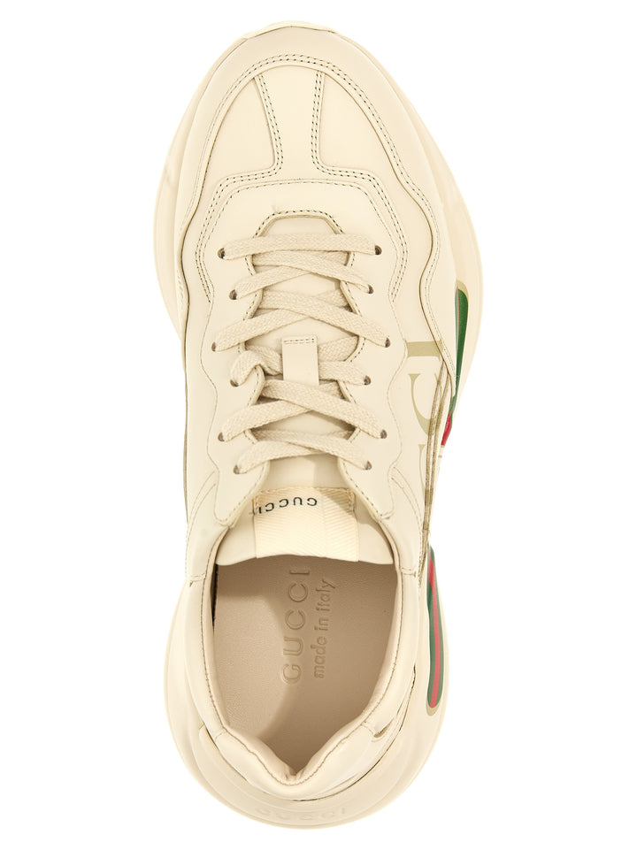 Gucci Rhyton Sneakers - Bianco | 2416d44e3c26a86d66ba999fc207afbf640ae1df