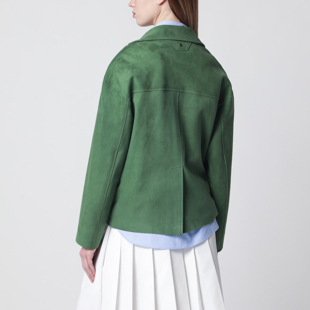 Salvatore Santoro Coats & Jackets - Verde | 704c4b45a3e9f8e2186107fb8c5669b38daa3e22