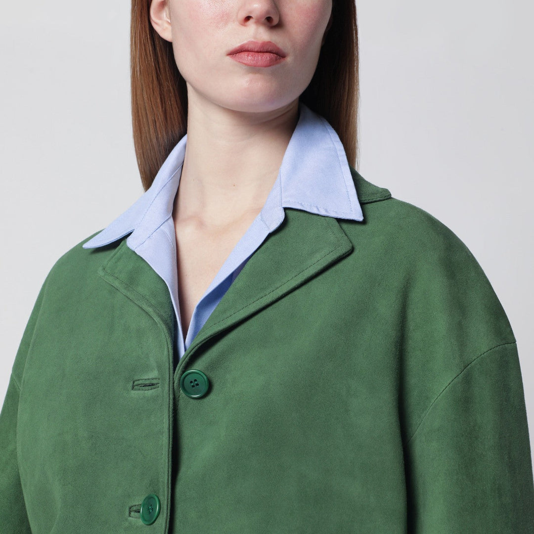Salvatore Santoro Coats & Jackets - Verde | b4518aba759950fec32a501102ab530c19f371c3