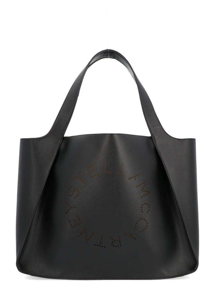 Stella Mccartney The Logo Bag Tote - Nero | 7cbbf59c339fdbbaf207dc2a5e0bec647771b0ba