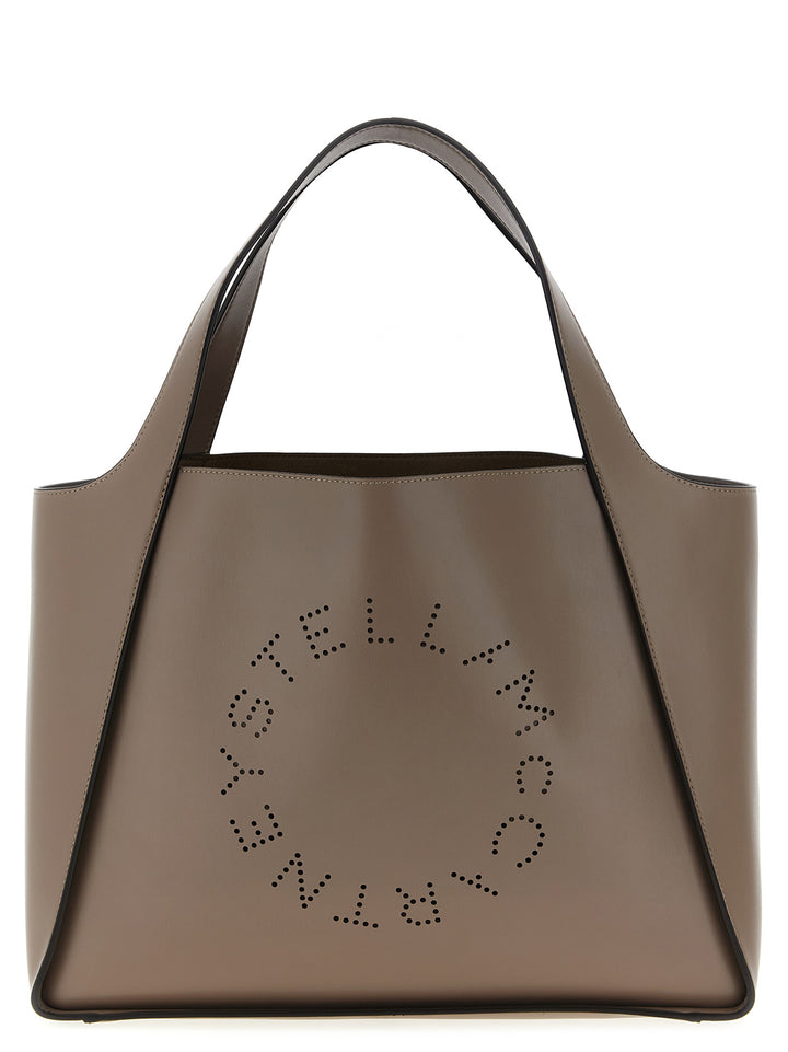 Stella Mccartney The Logo Bag Tote - Beige | 260539ef27dea518a7f45c1baa83da3b3a1f3431