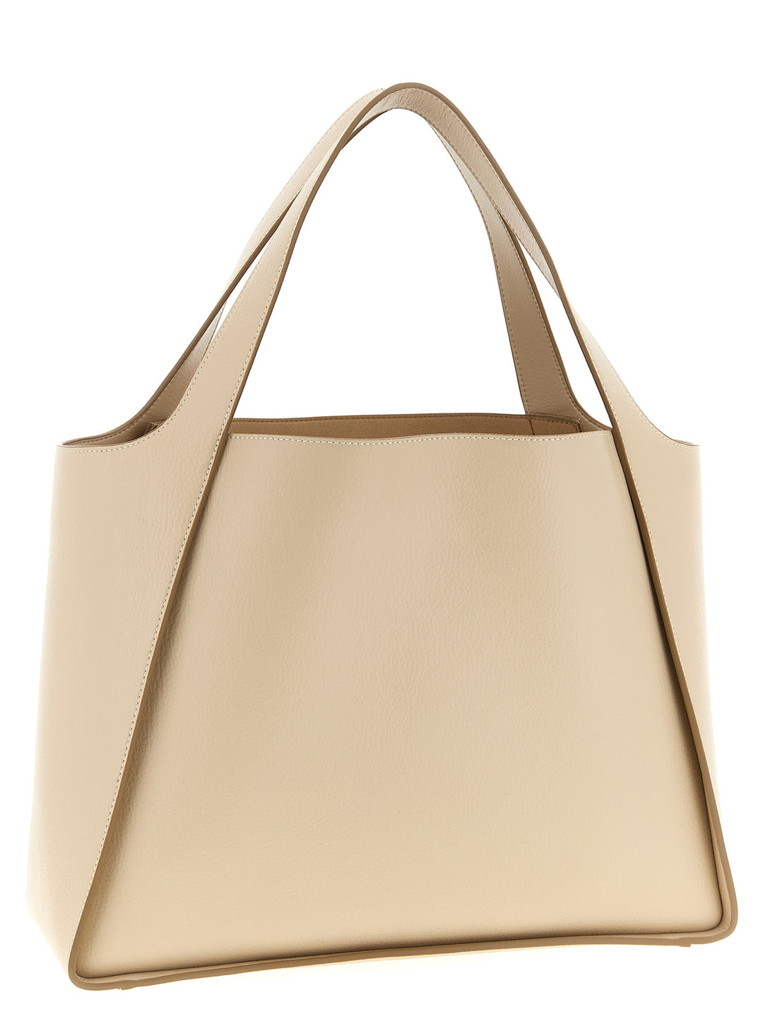 Stella Mccartney The Logo Bag Borse a Spalla e Tracolla - Beige | 1ba96004fca11cb79d300bfb7ea2c47d321f90b1