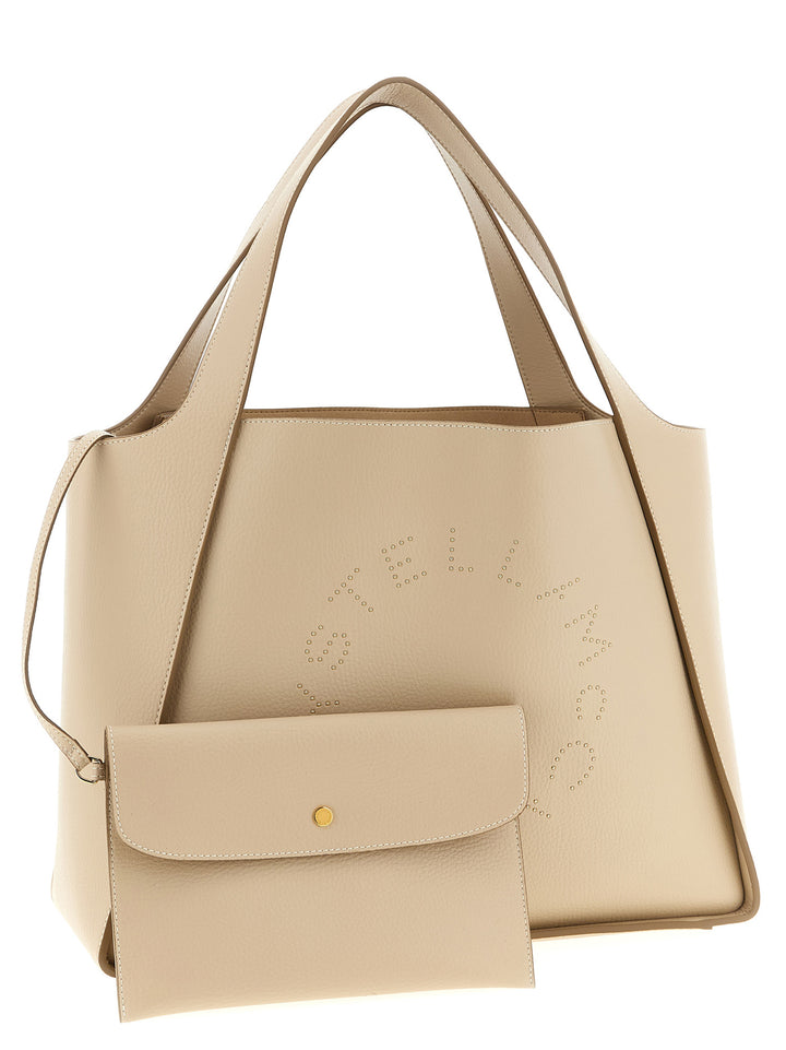 Stella Mccartney The Logo Bag Borse a Spalla e Tracolla - Beige | 91d3149a3dfe43d549088f35dd4f3e544c574f8d