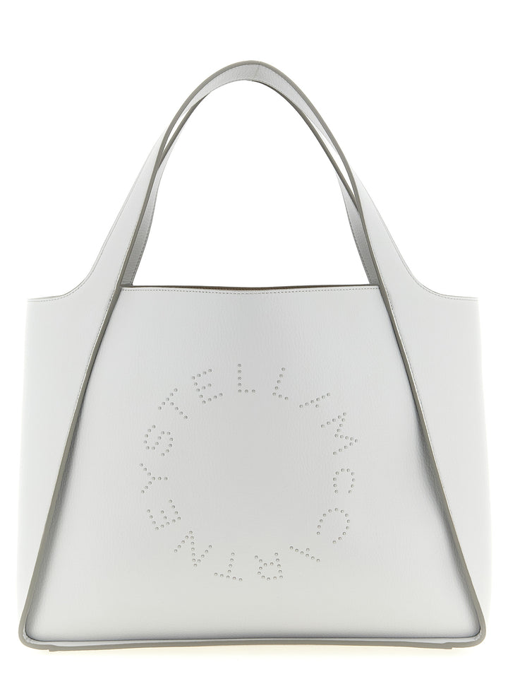 Stella Mccartney Logo Tote Tote - Grigio | 0dd8cddda0517fa1db09abdedd8f3aa1c0076765