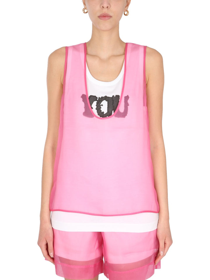 Dries Van Noten Top - Fuchsia | 6116ee9ea9dfabcb1b18e9cb691a09347559087d